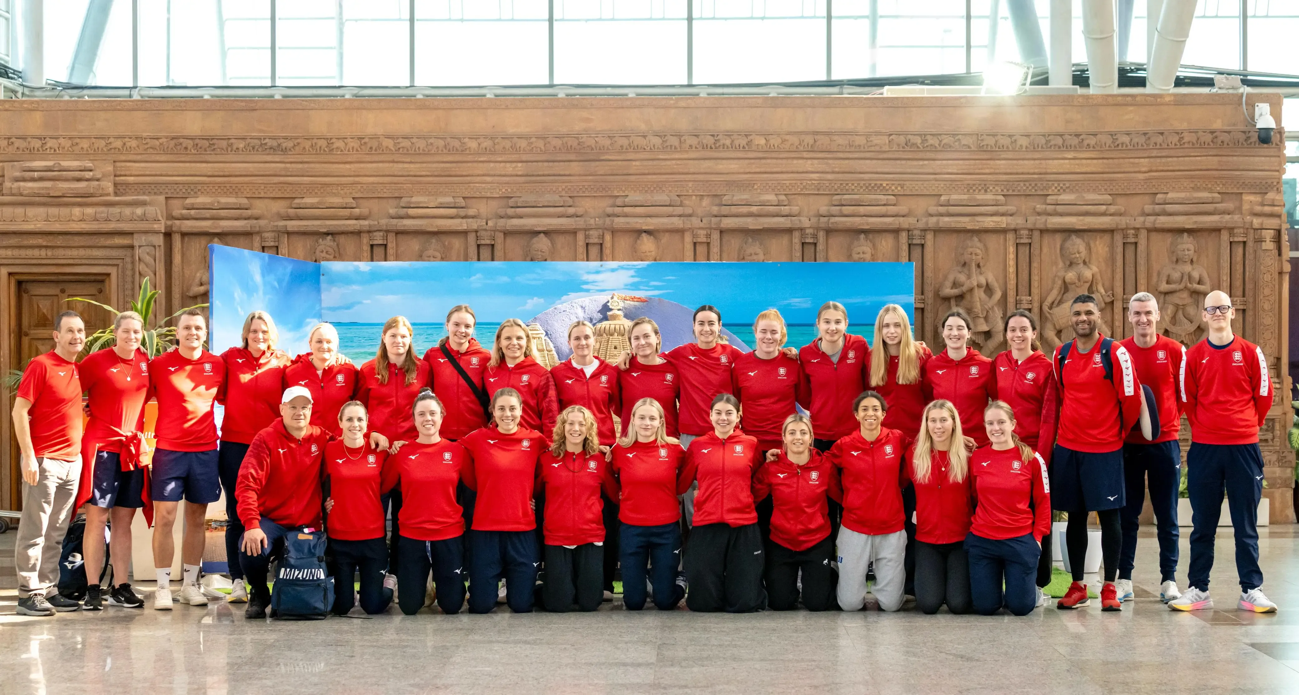 England Women's Hockey Team Touches Down in Bhubaneswar for FIH Pro League Matches