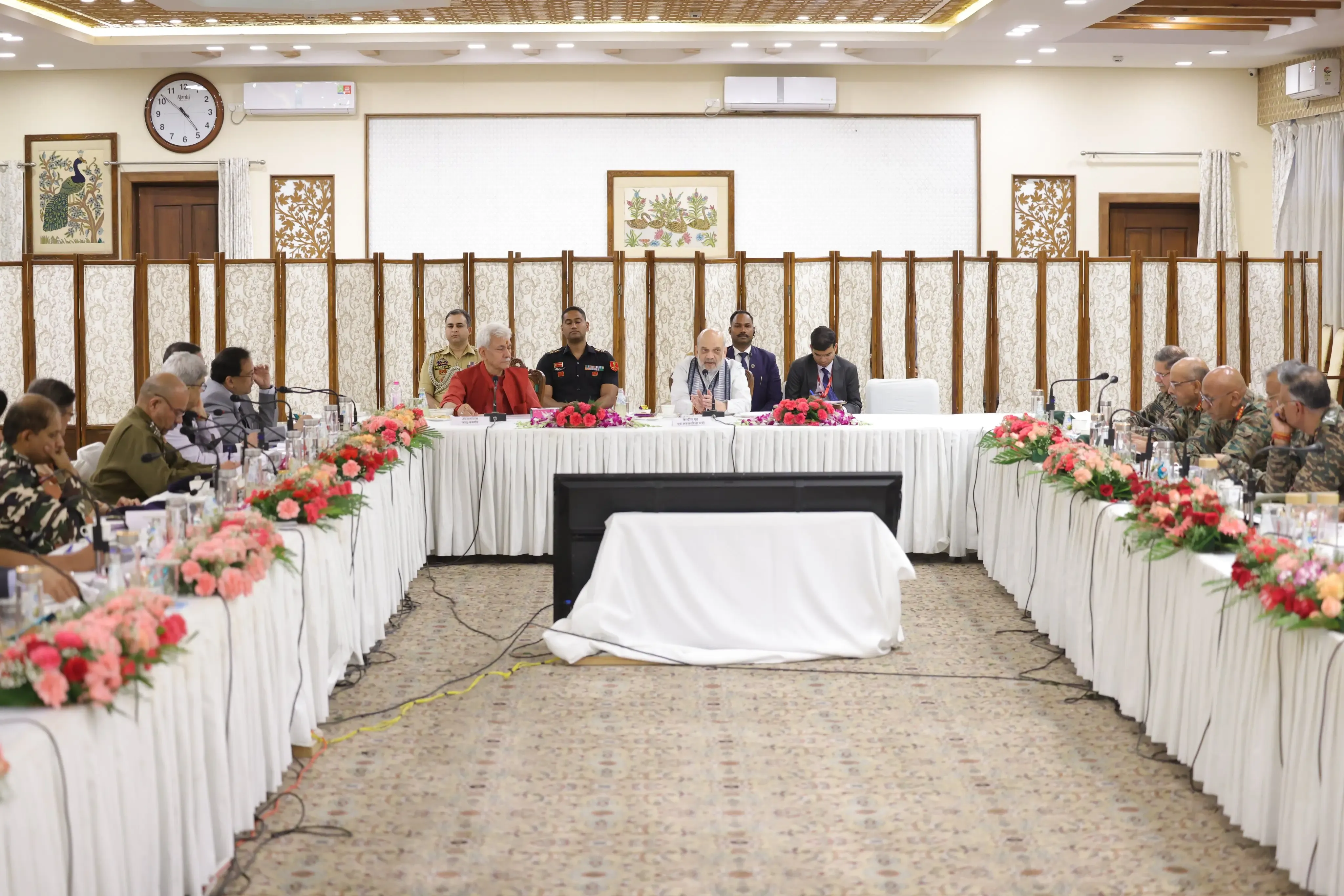 Eliminate Terrorism and Foster Lasting Peace in J&K: HM Amit Shah to Security Forces