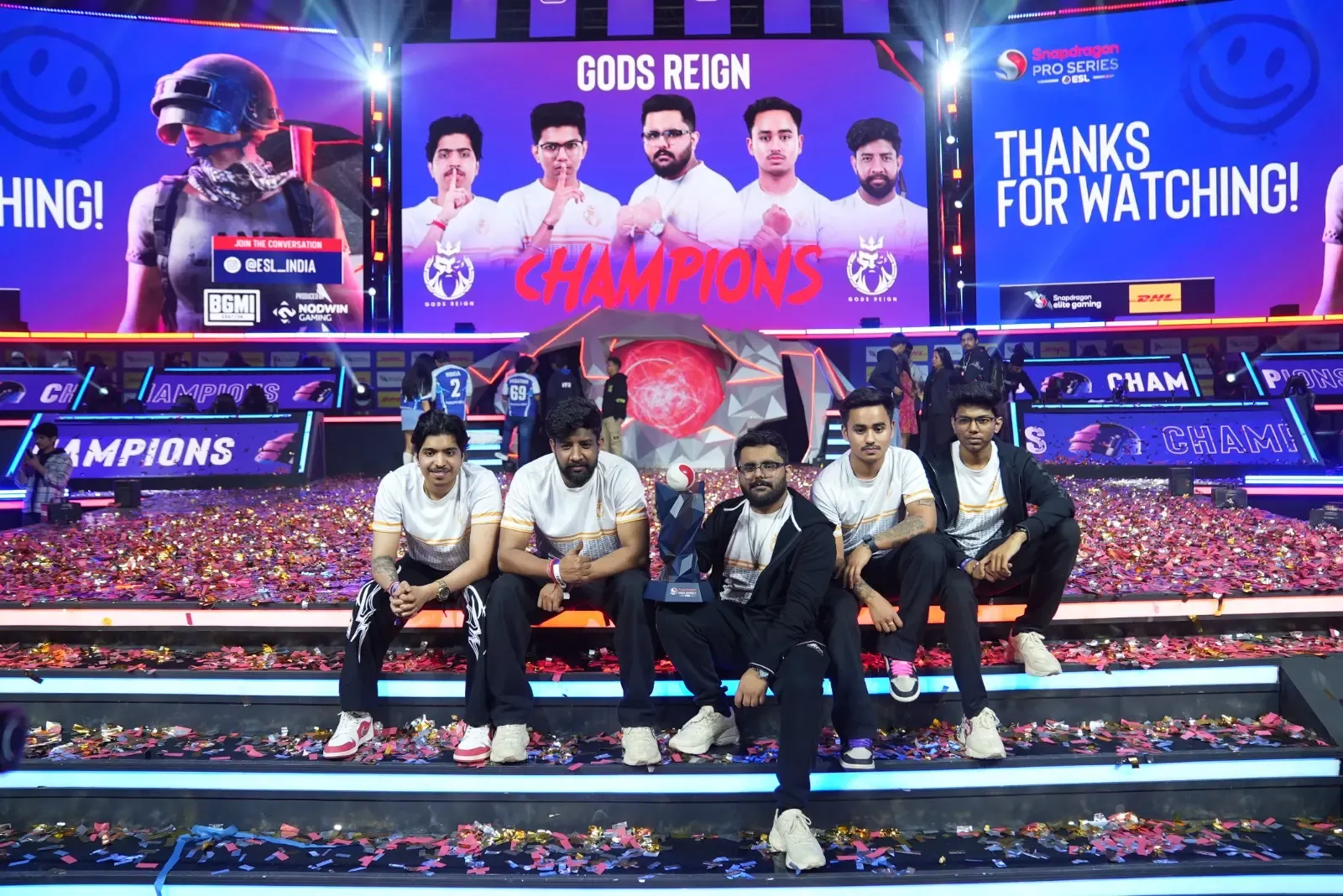 Gods Reign Triumphs in BGMI Mobile Challenge Season 6