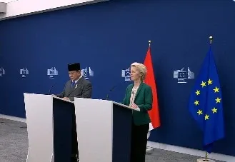 What Key Areas Did EU President Discuss with Indonesian Counterpart?