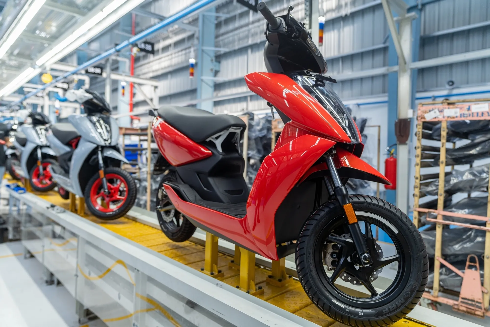 Has Ather Energy's net loss increased by 18.5% in Q4 FY25?