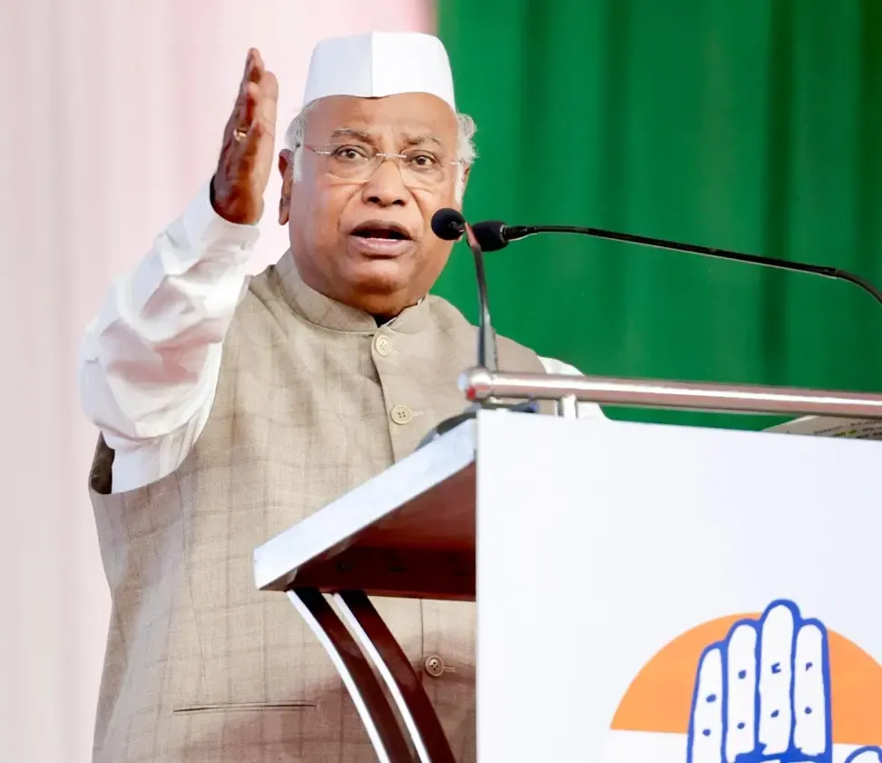 Kharge Critiques Modi Government on EVMs and Institutional Integrity