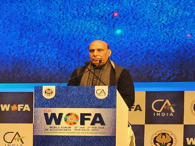 Transform into Ethical Guardians: Rajnath Singh's Call to CAs
