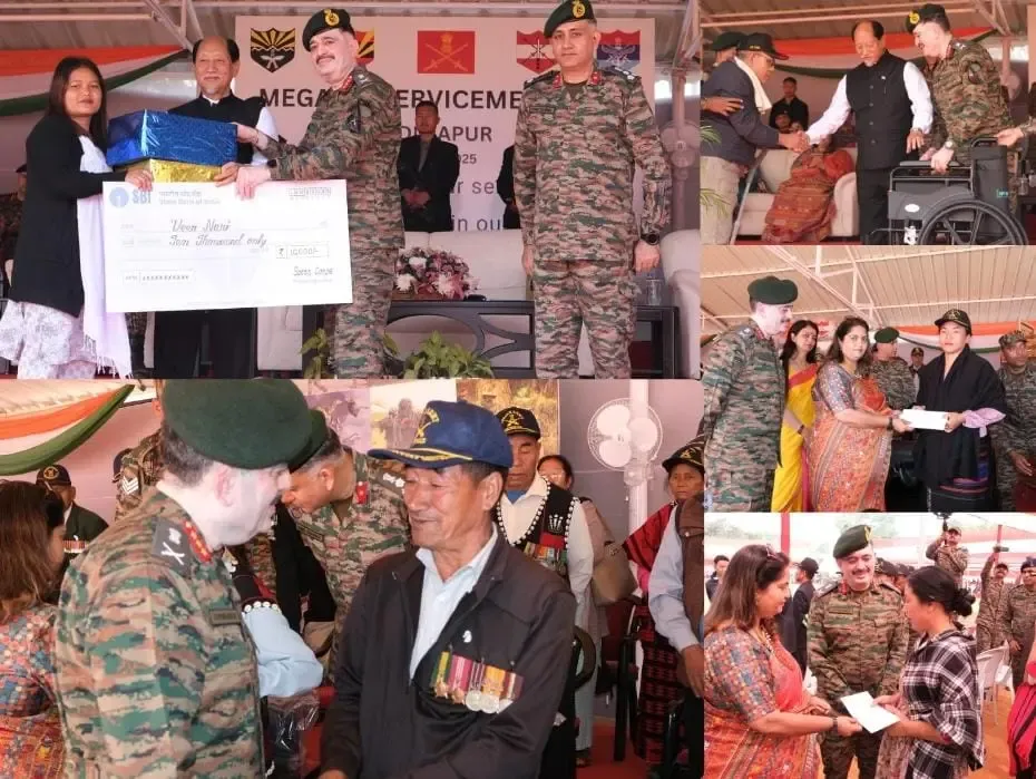Ex-servicemen Rally in Nagaland Honors 33 War Veterans