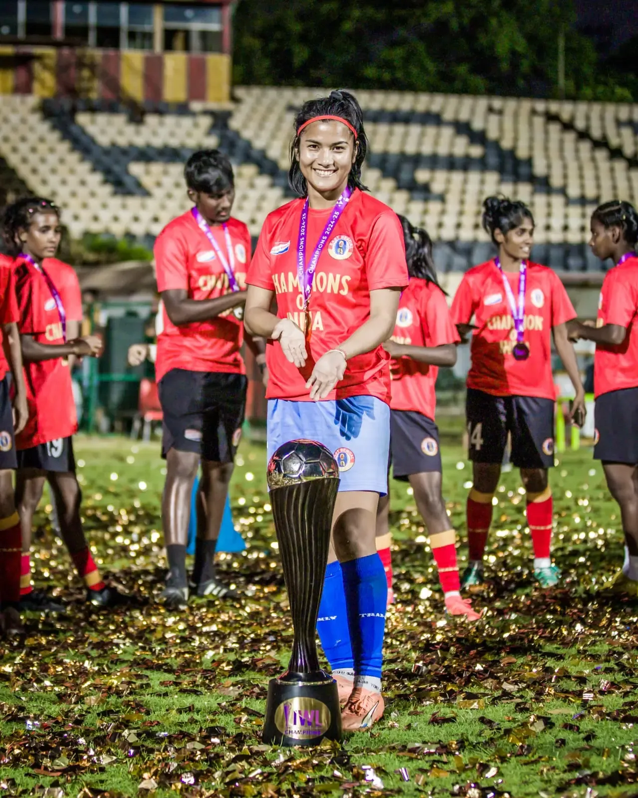 Did Fazila Ikwaput Secure the Best Striker Title in the IWL 2024-25 Season?