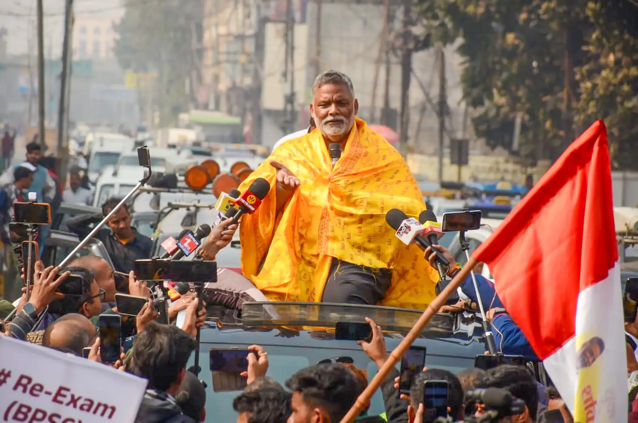 FIR Filed Against 25 Alleged Supporters of Pappu Yadav for Disturbing Public Order