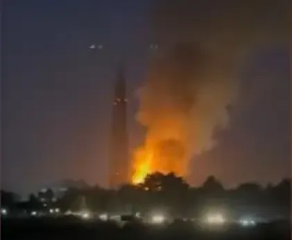 Fire at energy storage facility forces evacuations in US California