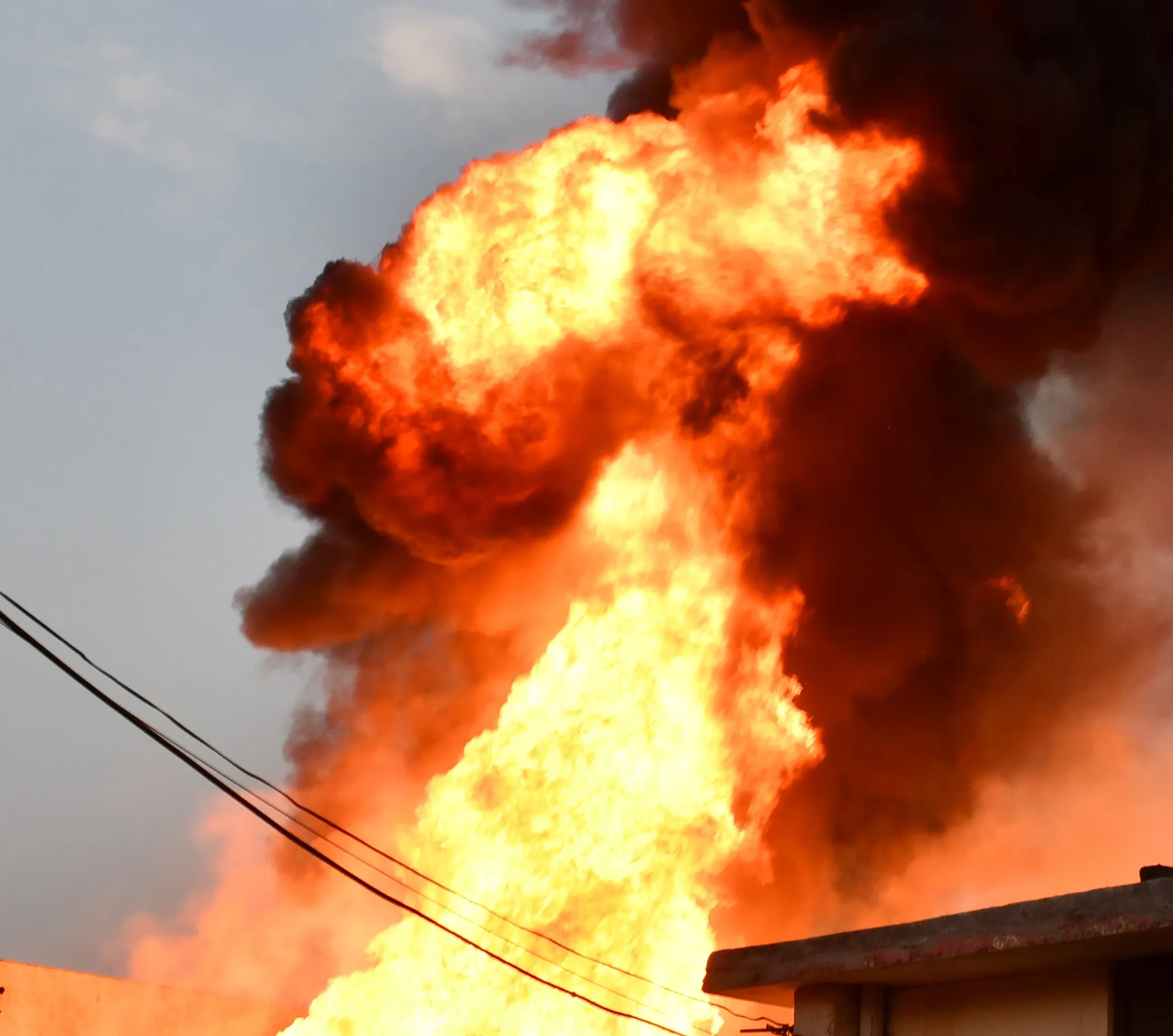 What Happened During the Massive Fire in Hyderabad?