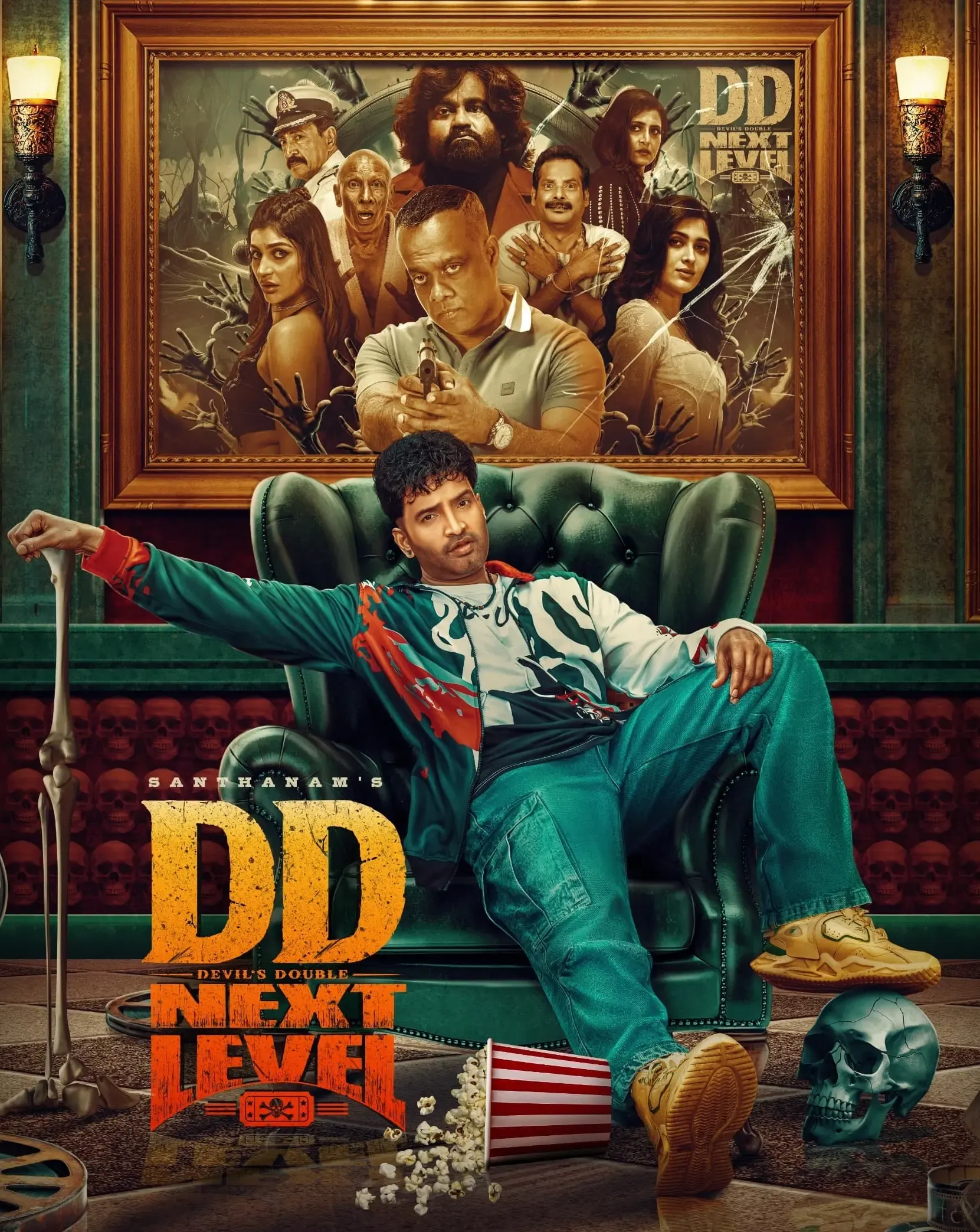 First Glimpse of Santhanam's 'DD Next Level' Revealed on His Birthday