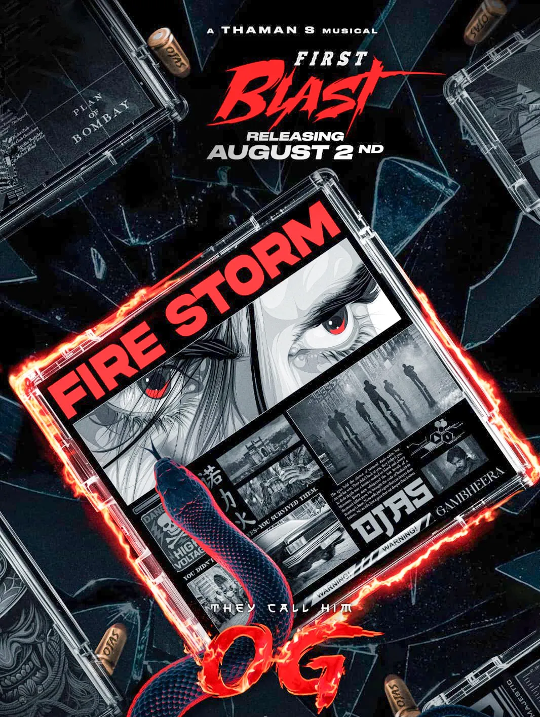 When Will Pawan Kalyan’s First Single 'Fire Storm' from 'They Call Him OG' Release?