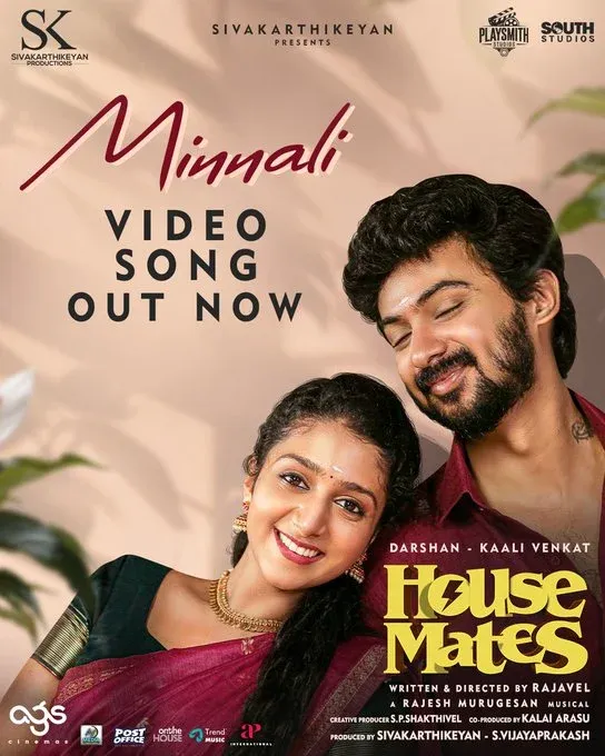 Is the First Single 'Minnali' from Darshan and Kaali Venkat’s ‘House Mates’ Out Now?