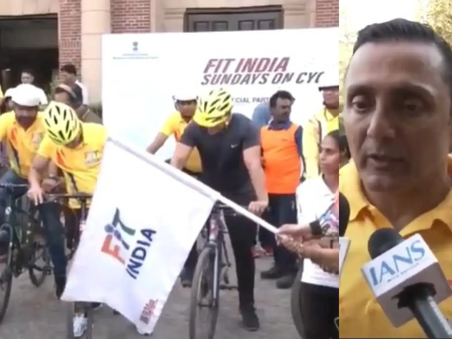 Rahul Bose Advocates Community Fitness Through ‘Fit India Sundays on Cycle’