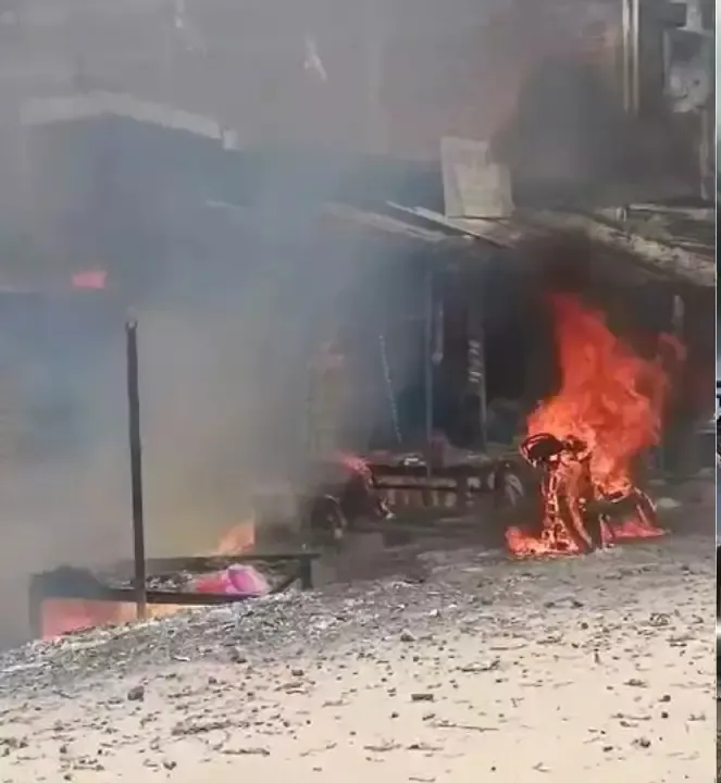 Tragic Blaze Claims Lives of Five, Including Two Children, at Firecracker Store in Jharkhand's Garhwa