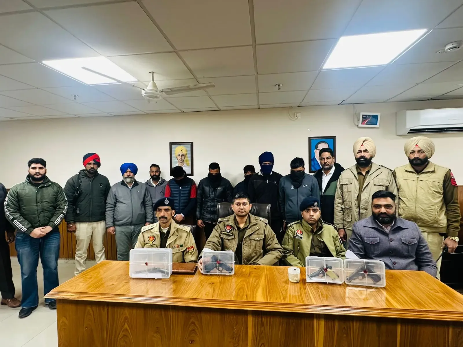 Punjab Police Arrests Five Alleged Gang Members from Bhagwanpuria and Batth Groups