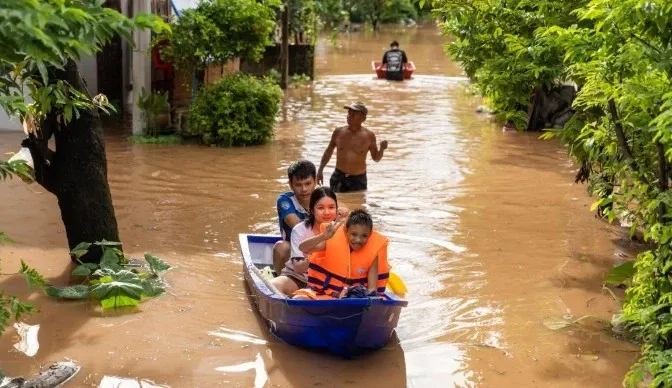 What Impact is Flooding Having Across Laos After Recent Rainfall?
