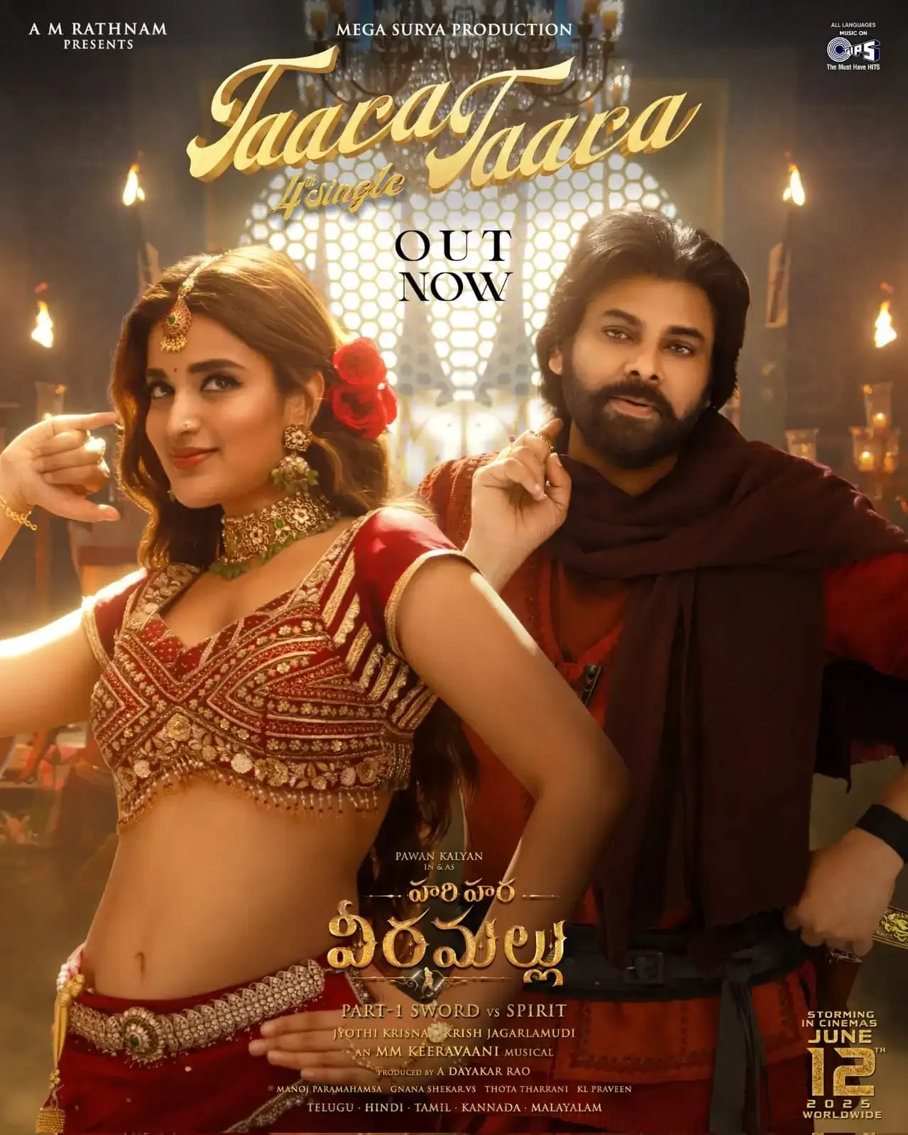Is the Fourth Single 'Taara Taara' from Pawan Kalyan's 'Hari Hara Veera Mallu' Worth the Hype?