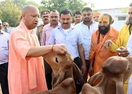 How is UP driving sustainable rural development through Panchgavya and biogas?