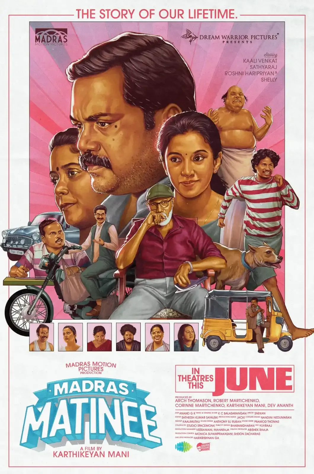 Did G V Prakash Just Unveil the First Look of Kaali Venkat's 'Madras Matinee'?