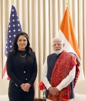Gabbard Expresses Commitment to Strengthening US-India Relations