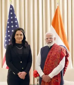 Gabbard to Travel to India to Strengthen Intelligence Collaboration Post Modi-Trump Pact