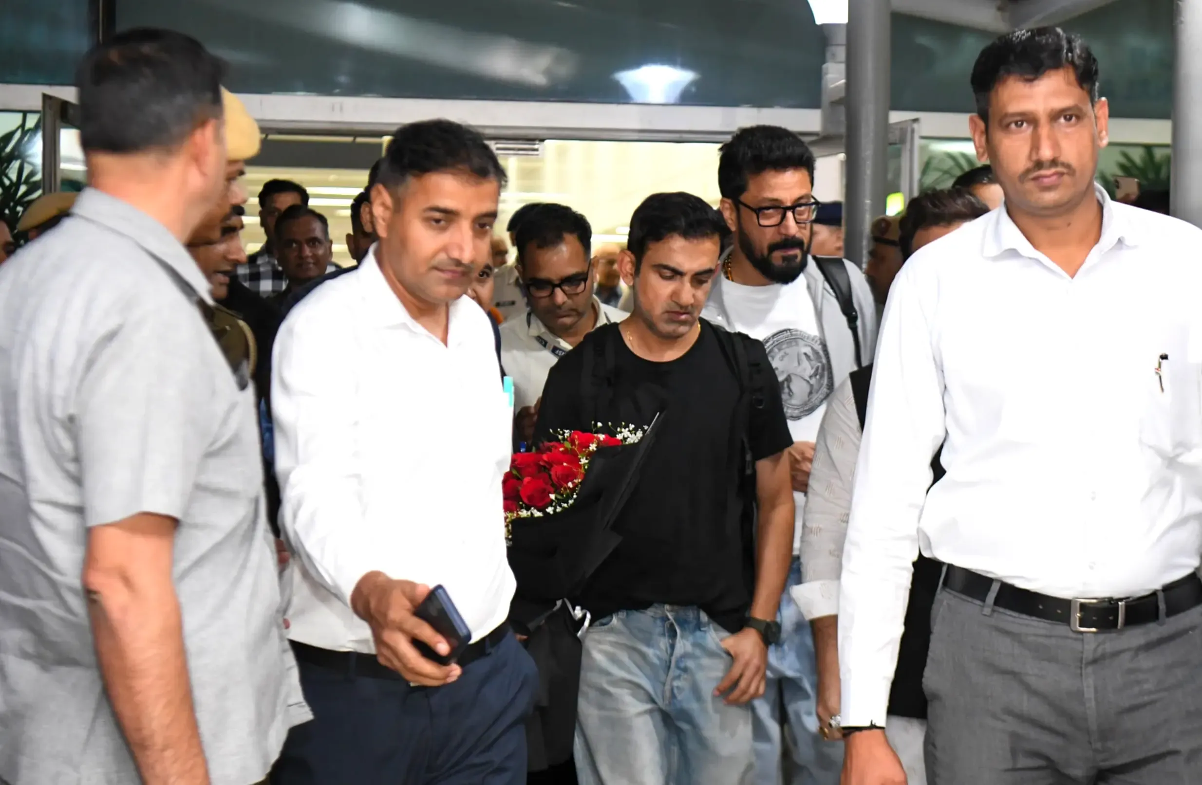Gautam Gambhir Arrives in Delhi, Rohit Sharma in Mumbai Following Champions Trophy Win