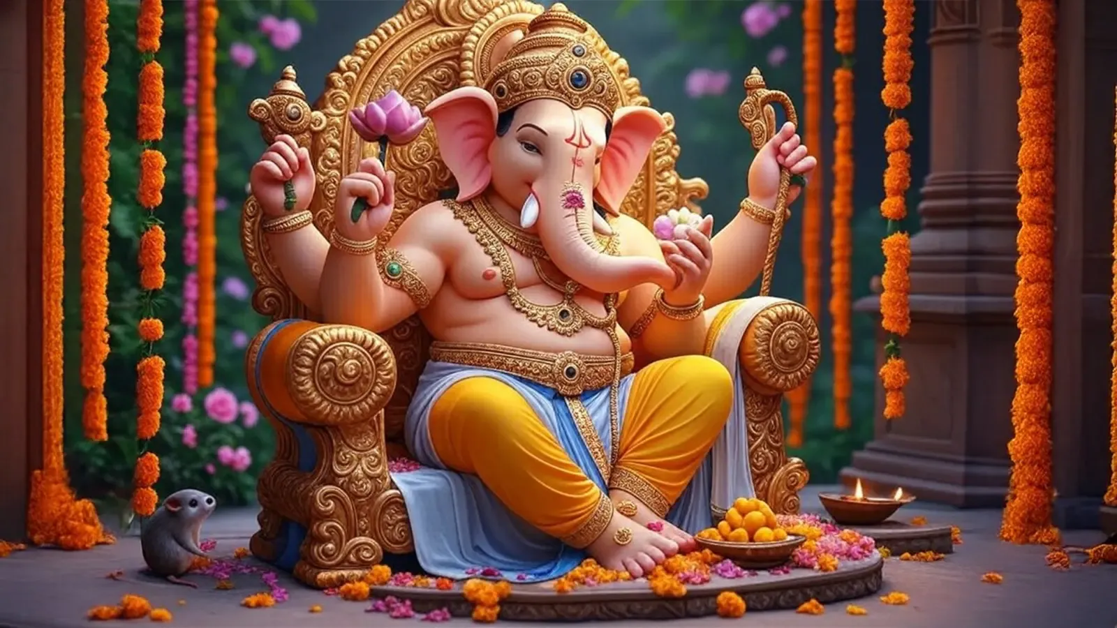 क्या गणेश चतुर्थी पर रवि और सर्वार्थ सिद्धि योग में गणपति की स्थापना से सफलता मिलेगी?