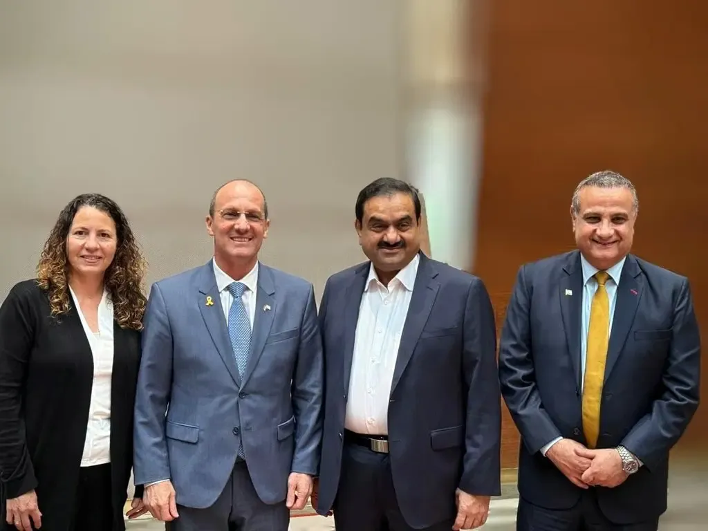 Gautam Adani Engages with Israeli Envoy on Strengthening India-Israel Ties