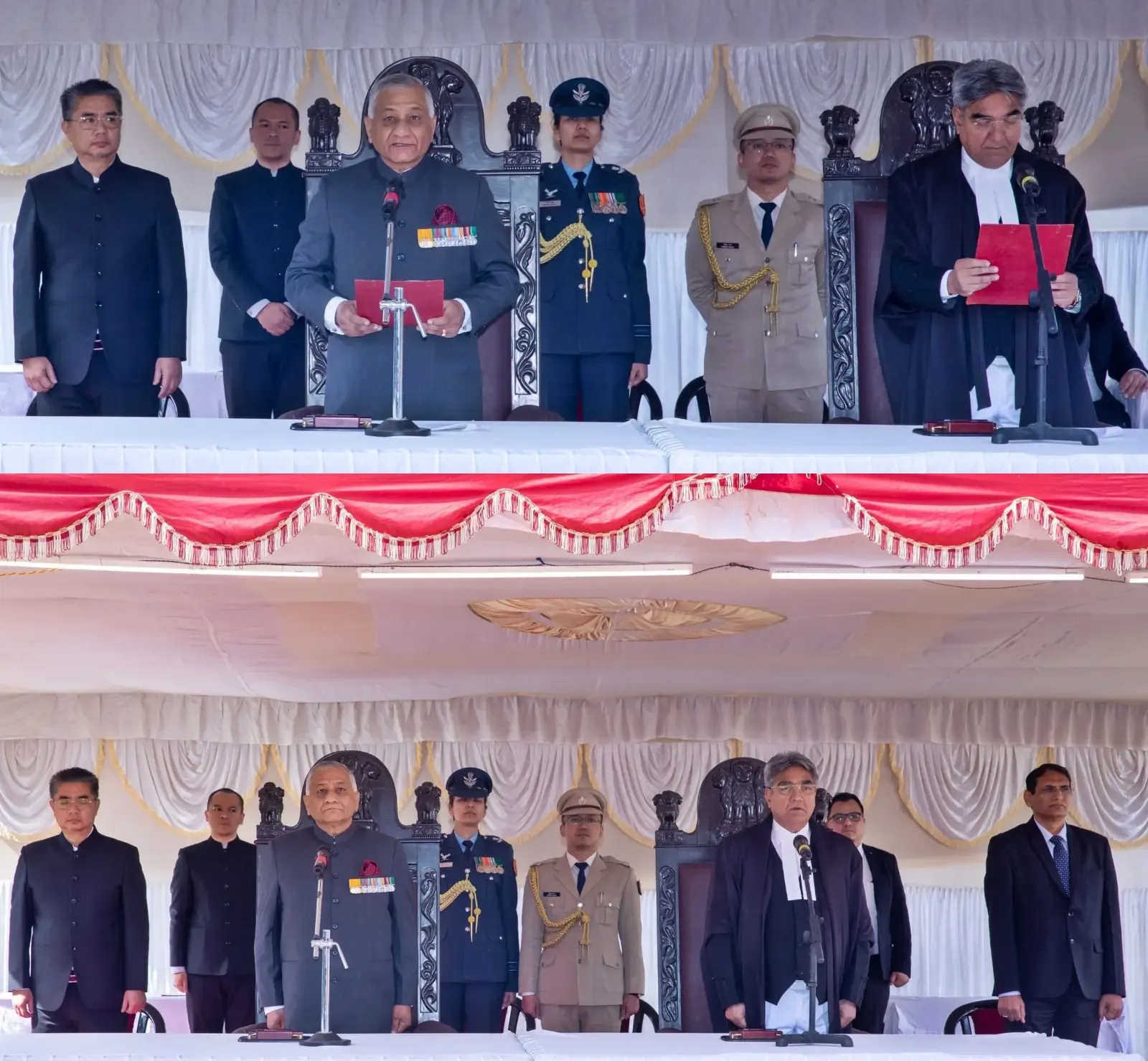 Gen V.K. Singh (Retd) Sworn in as Mizoram's 25th Governor