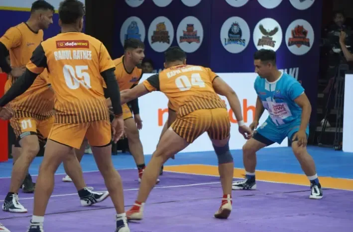 GI-PKL 2025: Tamil Lions, Bhojpuri Leopards, Punjabi Tigers Secure Exciting Victories