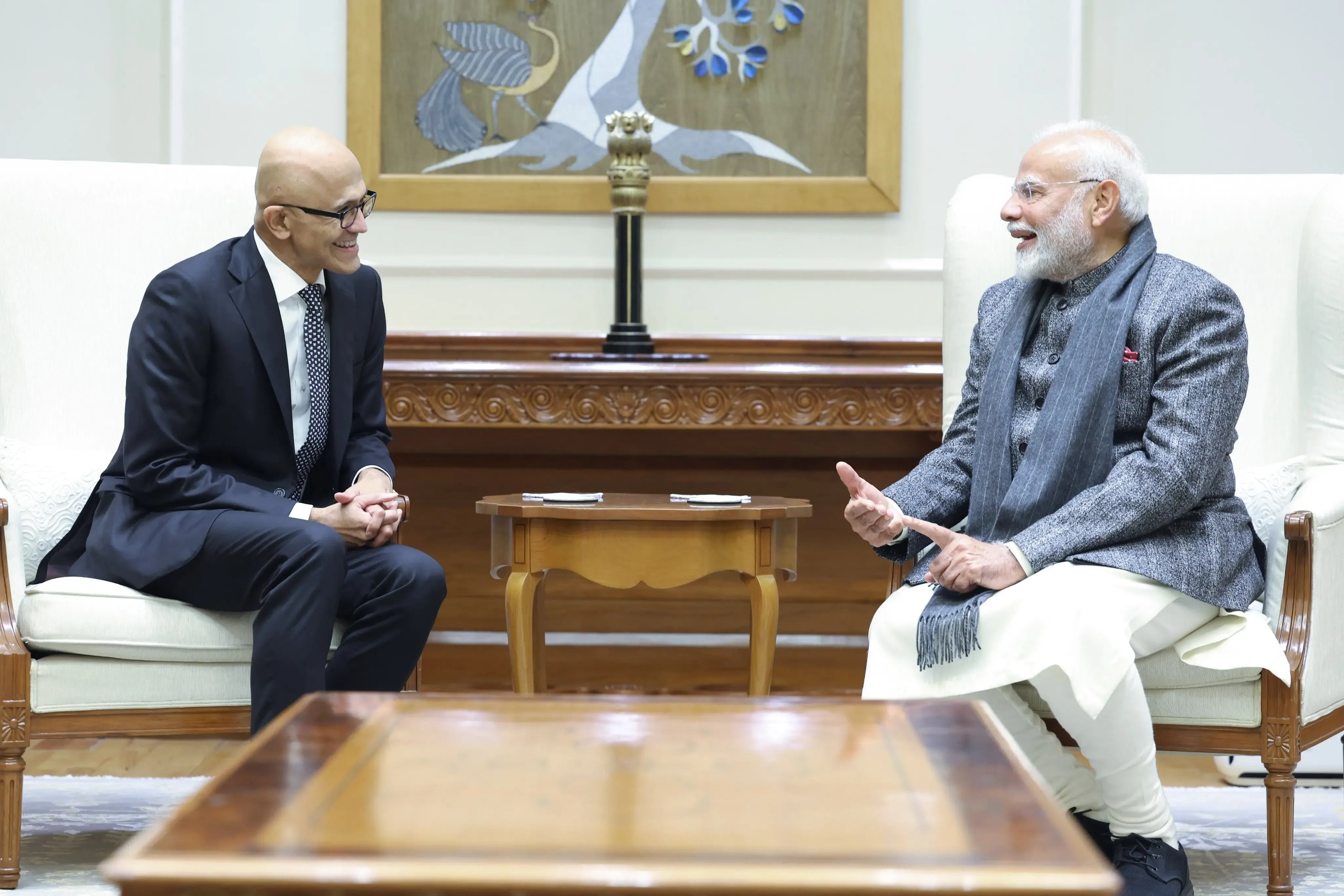 PM Modi Expresses Enthusiasm for Microsoft's Strategic Growth and Investment Initiatives in India