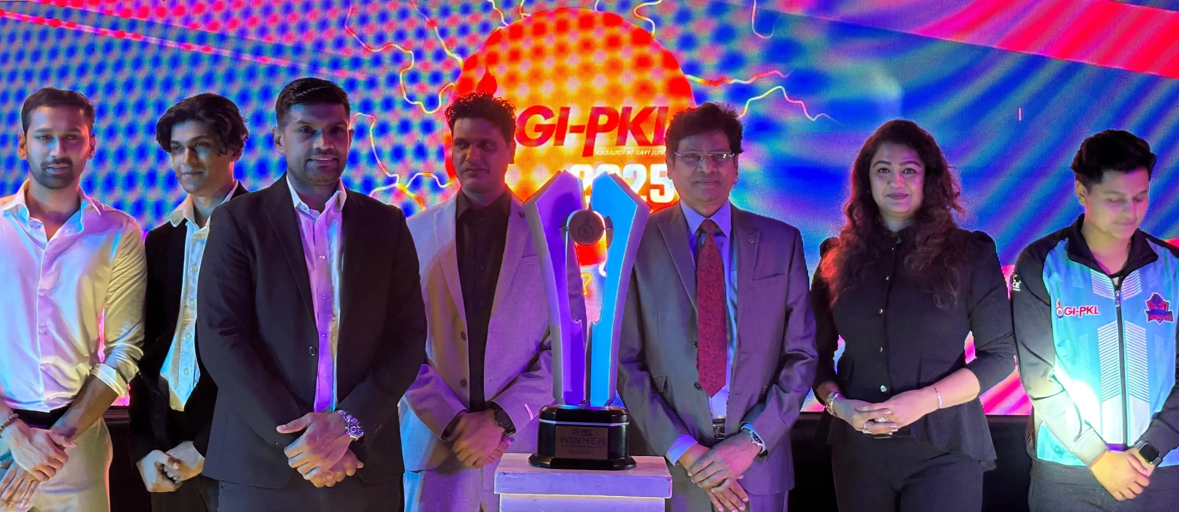 Championship Trophy of Global Indian Pravasi Kabaddi League Revealed