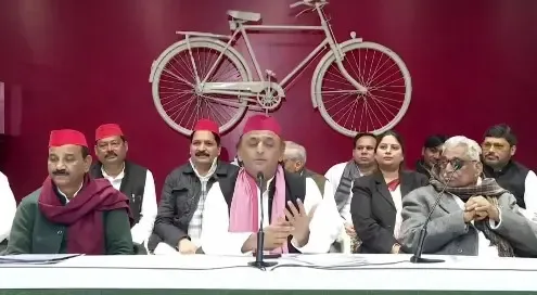 Akhilesh Yadav Accuses BJP of Conspiracy Behind Sambhal Violence