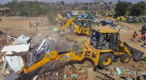 How Did the Largest Demolition Drive Free Government Land Near Chandola Lake in Ahmedabad?