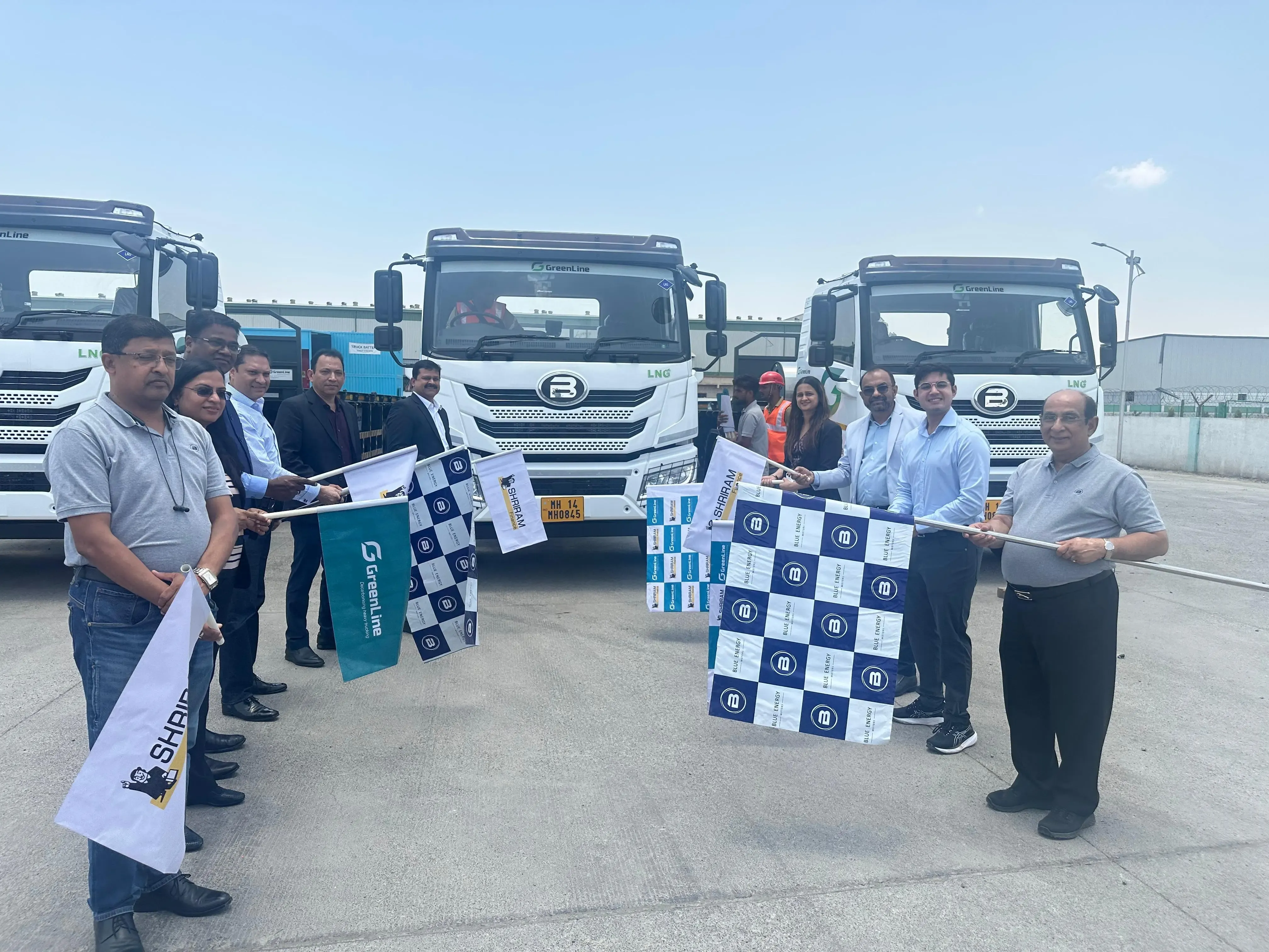 How is GreenLine Partnering with Shriram Finance to Enhance Green Logistics?