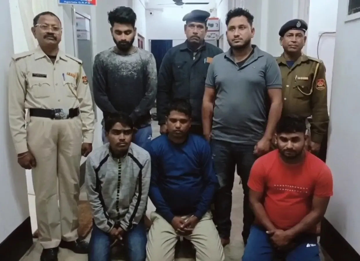GRP Detains 35 Individuals Involved in Human Trafficking in Tripura Over Five Months