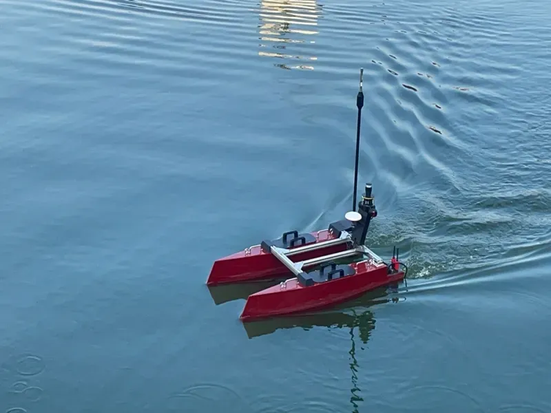 GRSE Hands Over USV Jaldoot to DRDO's Naval Science and Technological Laboratory