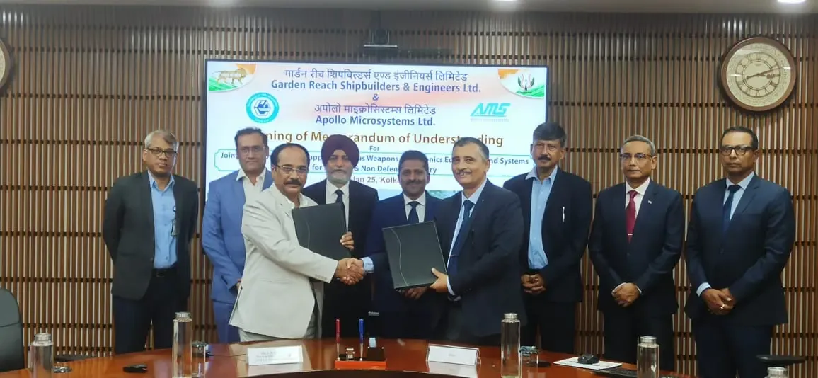 GRSE Collaborates to Expand Underwater Weapons Sector