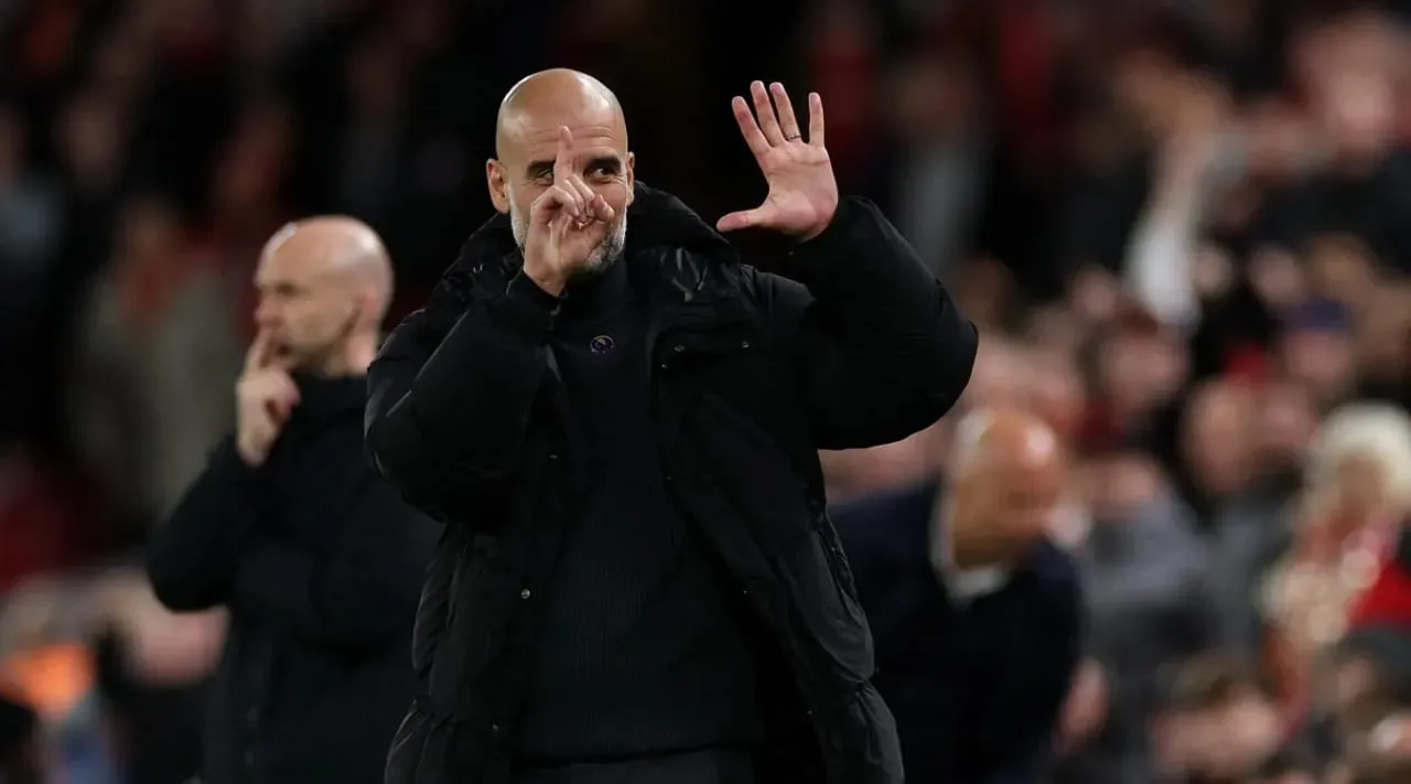 Guardiola Displays Six Fingers in Reaction to Liverpool Fans' 'You're Getting Sacked' Chant