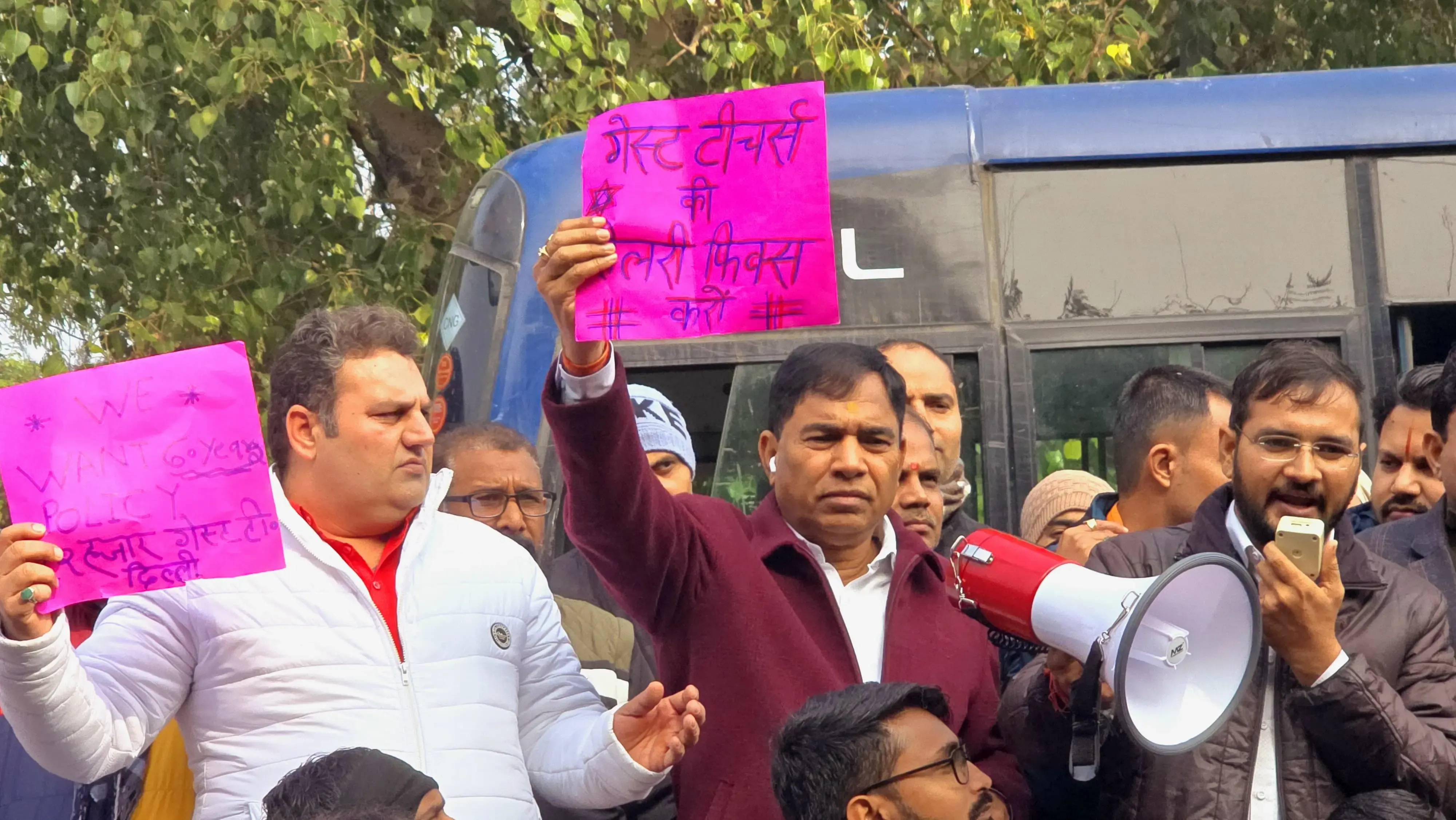 BJP MP Chandolia Accuses AAP Government of Exploiting Guest Teachers