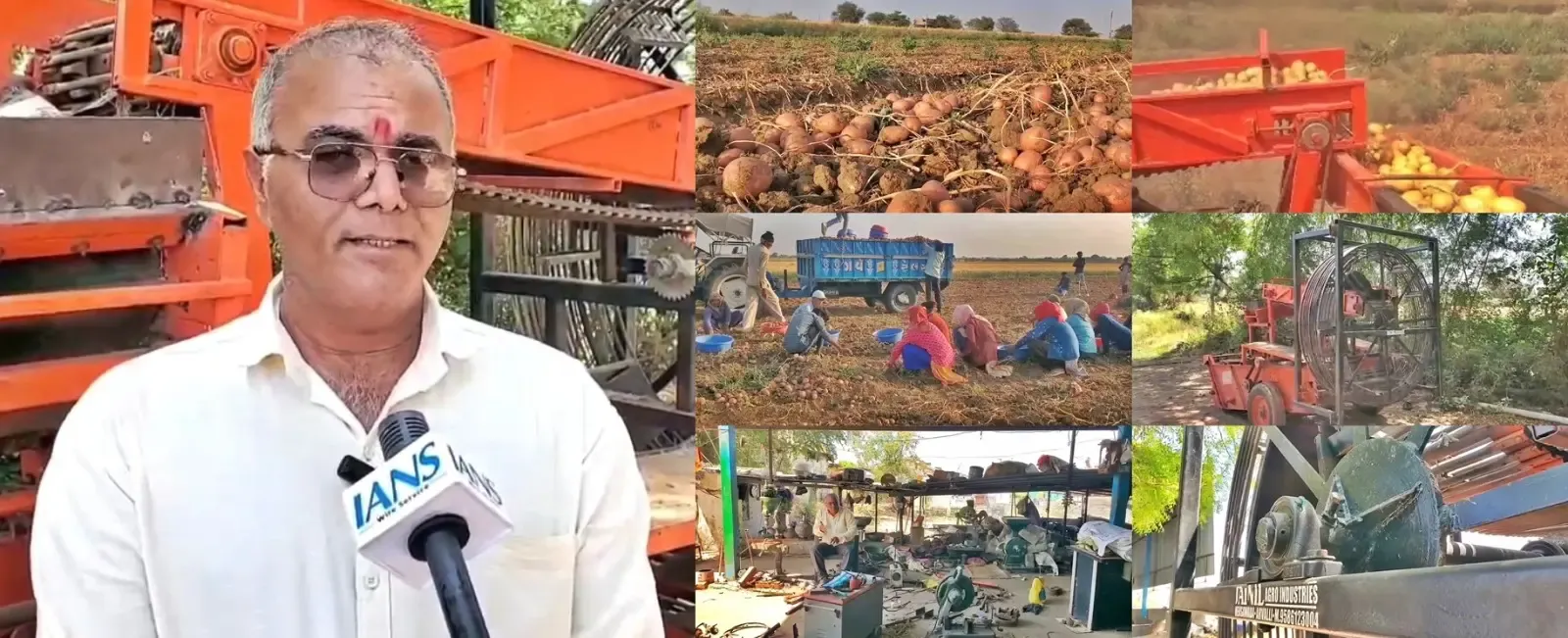 Innovative Gujarat Farmer Designs Potato Harvester Inspired by PM Modi’s Vocal for Local Initiative