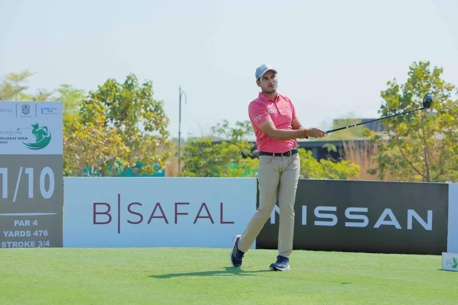 Gujarat Open 2025: Manu Gandas Impresses with Five-Under 31 on Opening Day