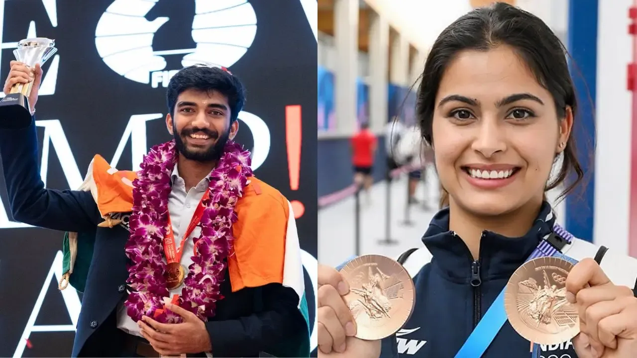 Gukesh, Manu, Harmanpreet, Praveen Honored with Khel Ratna Award