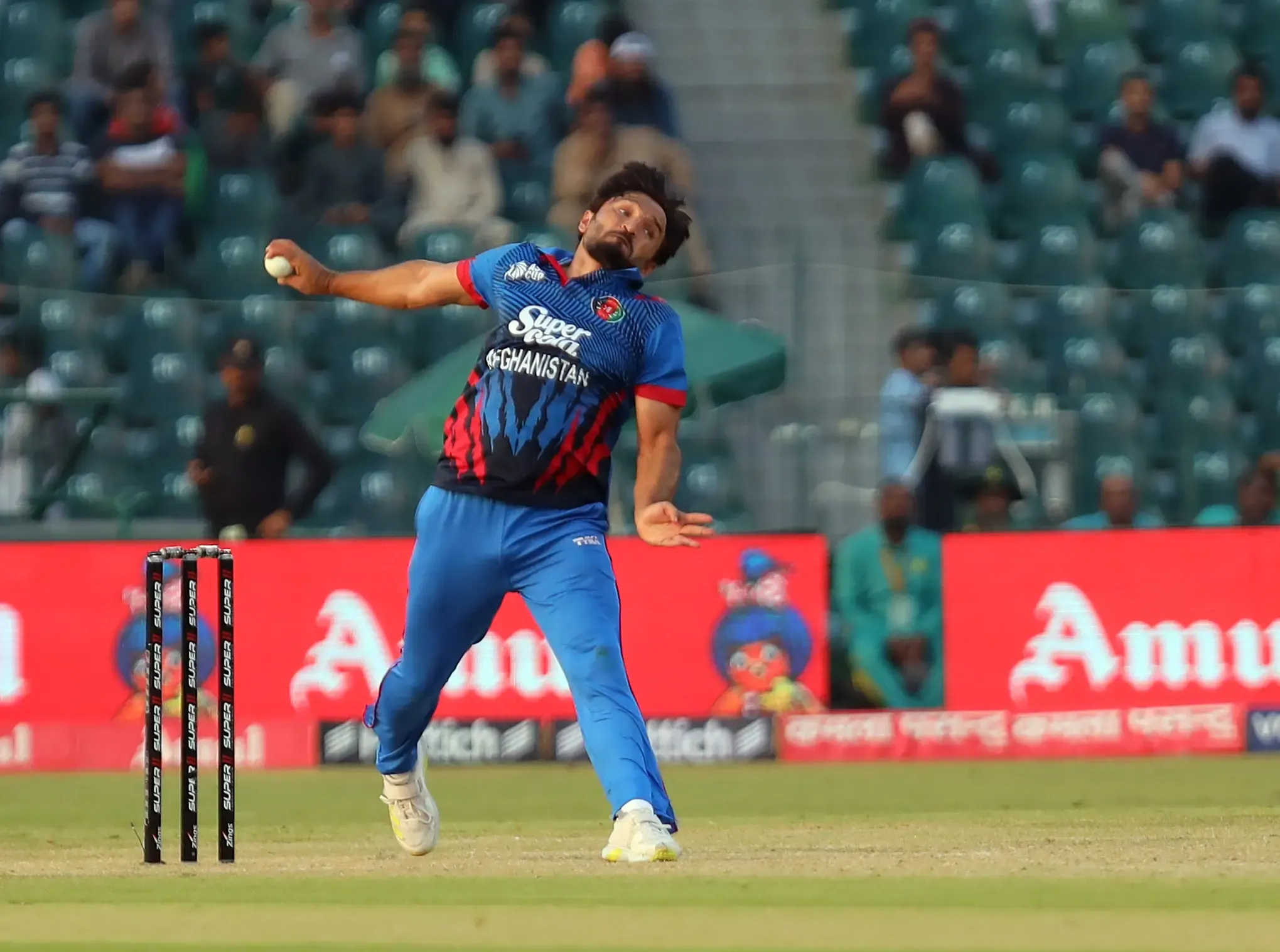 Gulbadin Naib Penalized for Code of Conduct Violation Against Zimbabwe