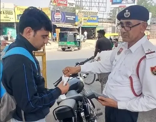 Gurugram Traffic Police imposes fines totaling Rs 5.19 crores for wrong-side driving