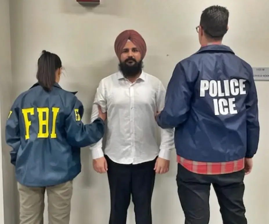 Harpreet Singh, Arrested by FBI for Punjab Terror Attacks