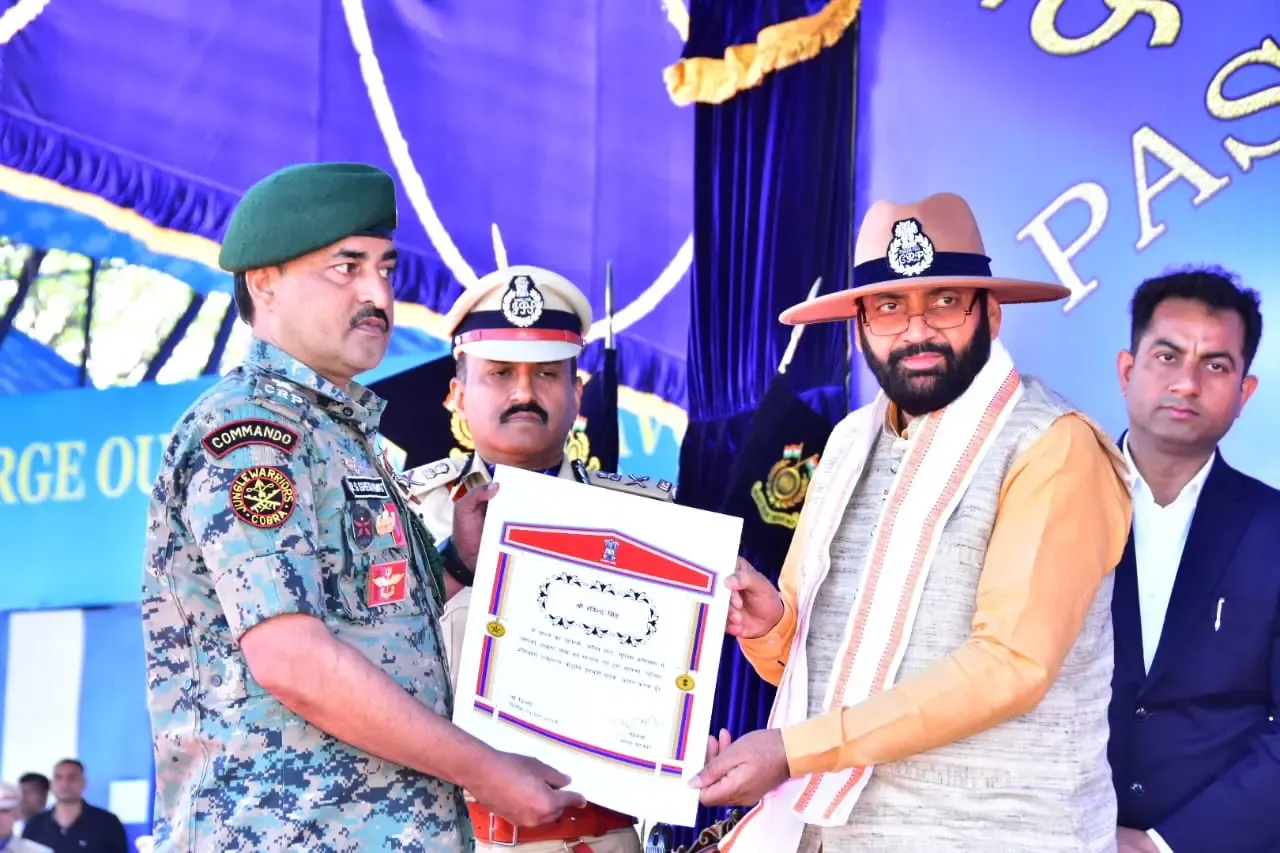 Haryana Chief Minister Calls on CRPF Trainee Officers to Embrace Impartiality, Courage, and Commitment