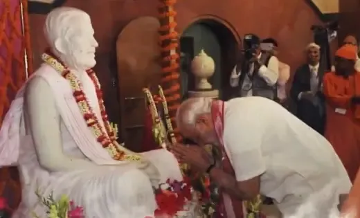 Emotional Tributes: PM Modi Honors Sri Ramakrishna Paramhansa
