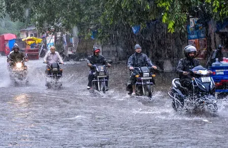What is Causing Heavy Rain in Gujarat? IMD Issues Orange Alert for Six Districts