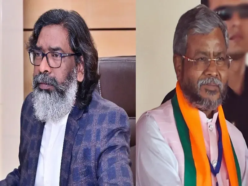 Hemant Soren and Babulal Marandi Clash Over Jharkhand's Rs 1.36 Lakh Crore Claim