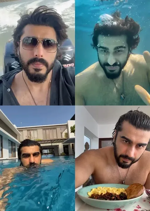 Arjun Kapoor Relishes a Brief Pause Before the Busy Days Ahead